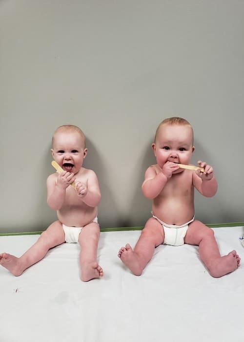 The First Year with Twins Week 40