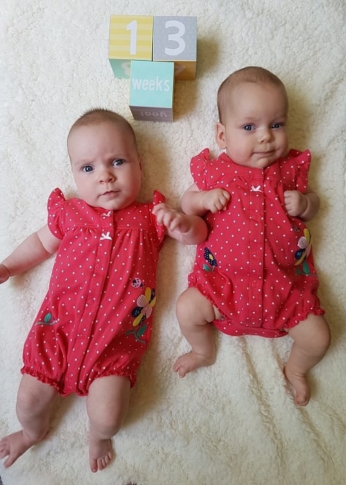 The First Year with Twins Week 13