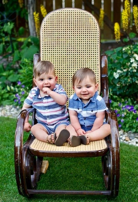 The Second Year with Twins 13 Months Old