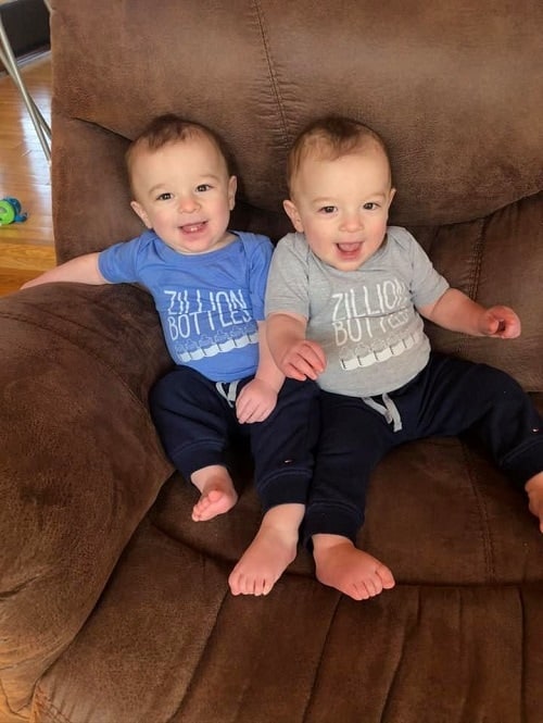 The First Year with Twins Week 51