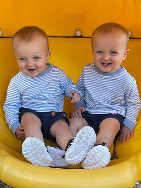 The Second Year with Twins 15 Months Old