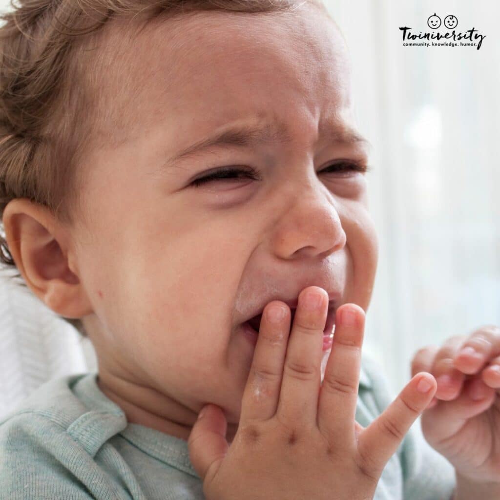 If your baby is in a lot of pain, you can give them ibuprofen or acetaminophen to help relieve the discomfort.