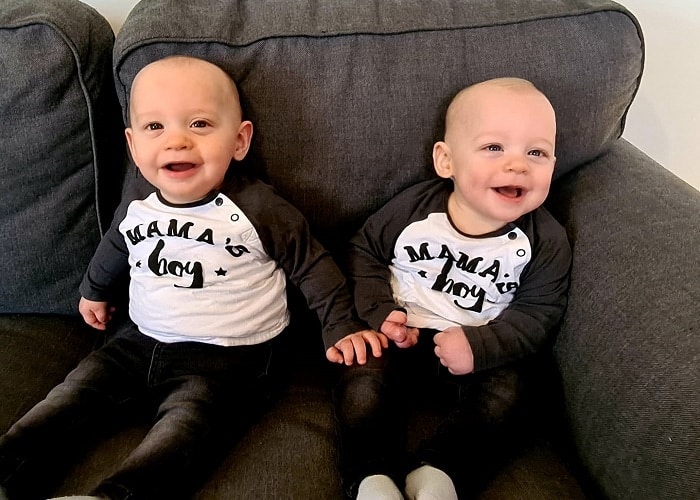 The First Year with Twins Week 45