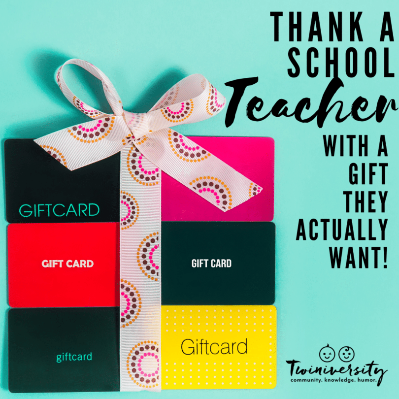 Thank a school Teacher with a Gift they actually want!