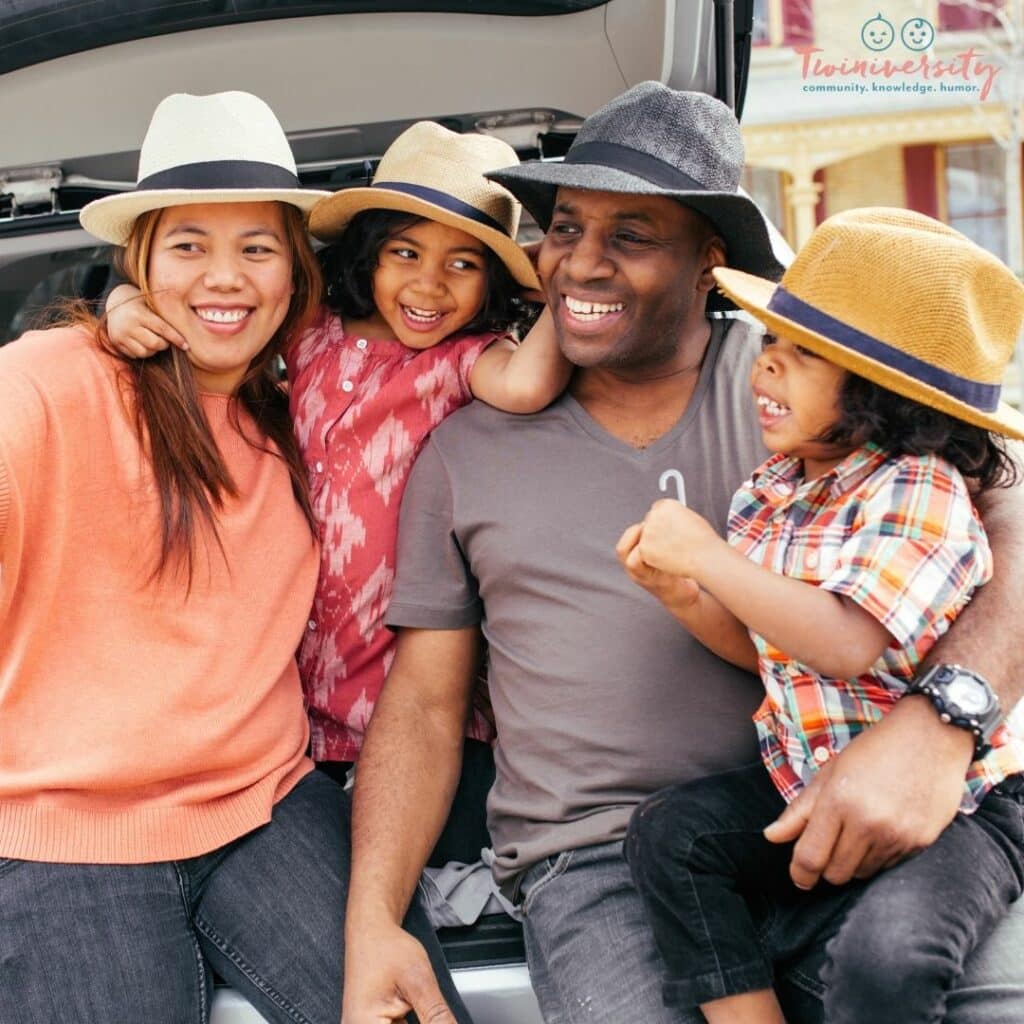 Staying with family while on vacation