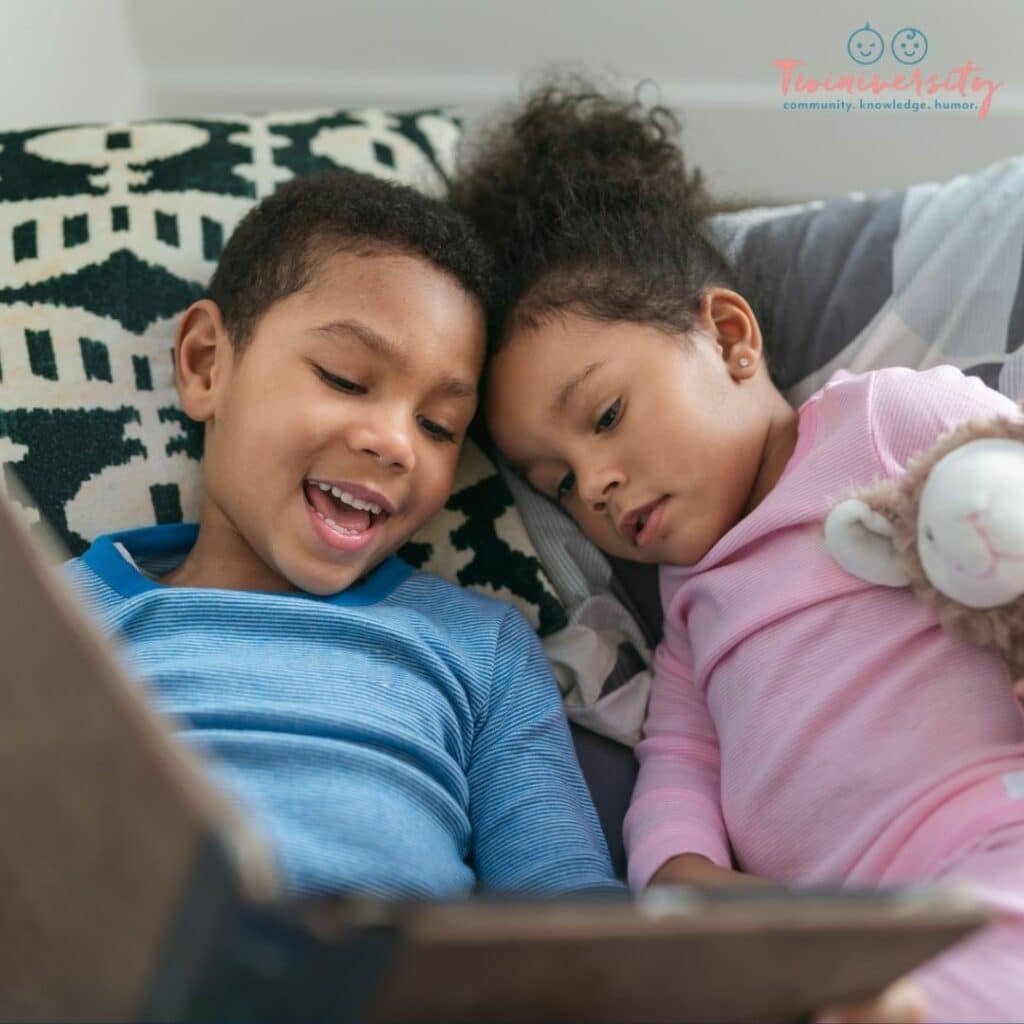 Creating a bedtime routine is a great tip for a healthy school year