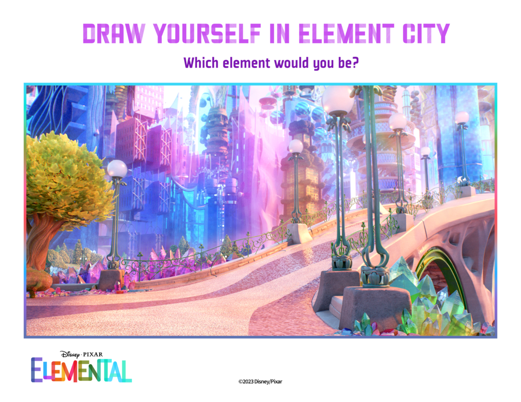 Disney Elemental City Disney Coloring pages 
coloring pages pixar
