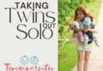 Taking twins out solo
