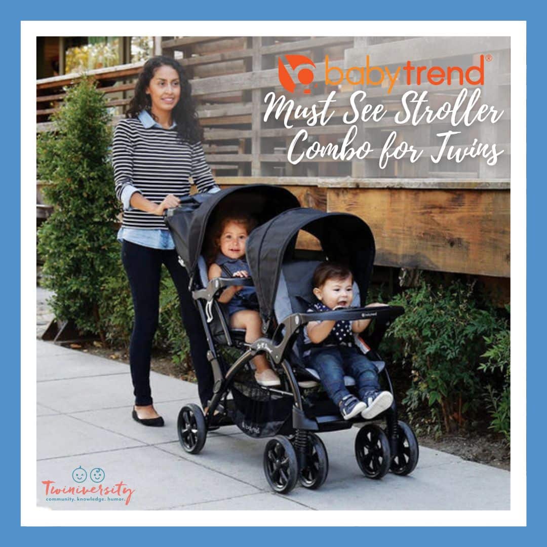 Must See Stroller Combo for Twins