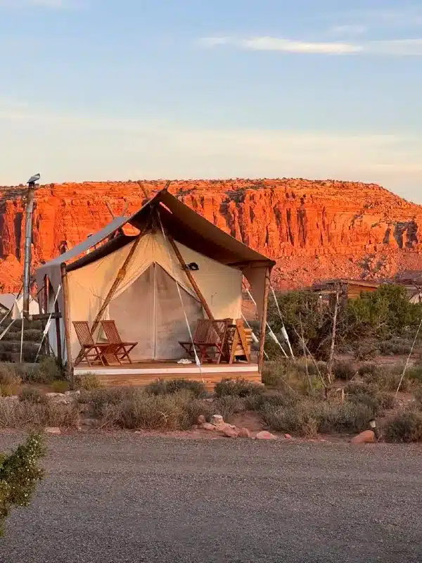 Glamping With Twins