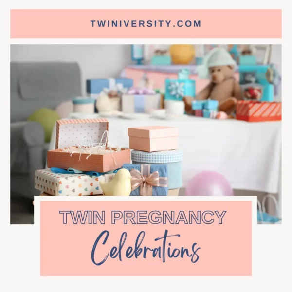 Twin Pregnancy celebrations