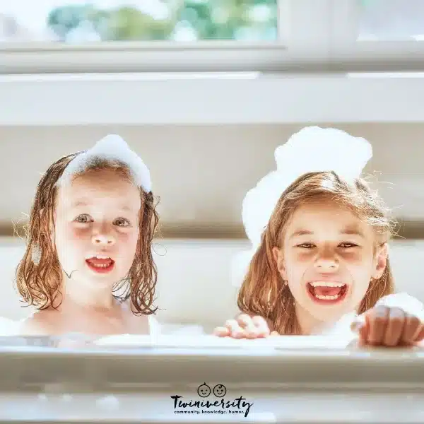What to Do When One Twin Fears Bathtime