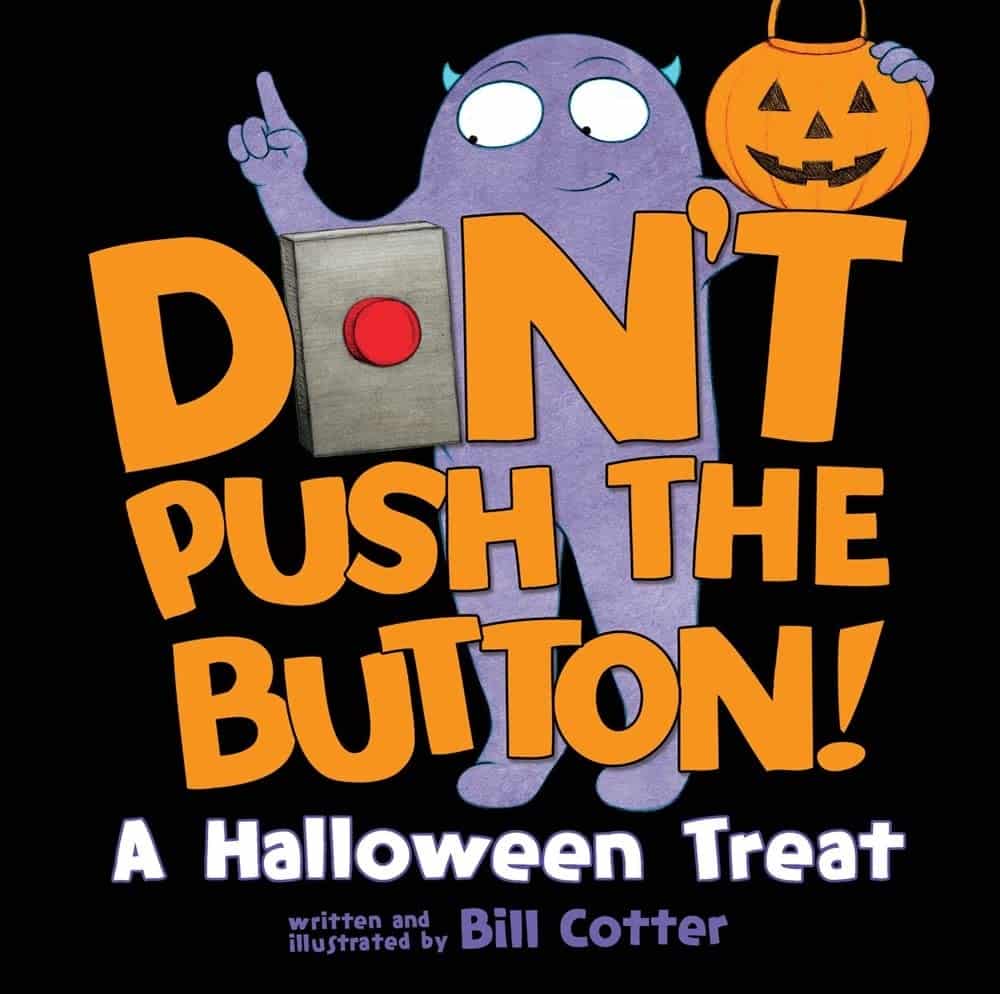 Don't push the Button Halloween book