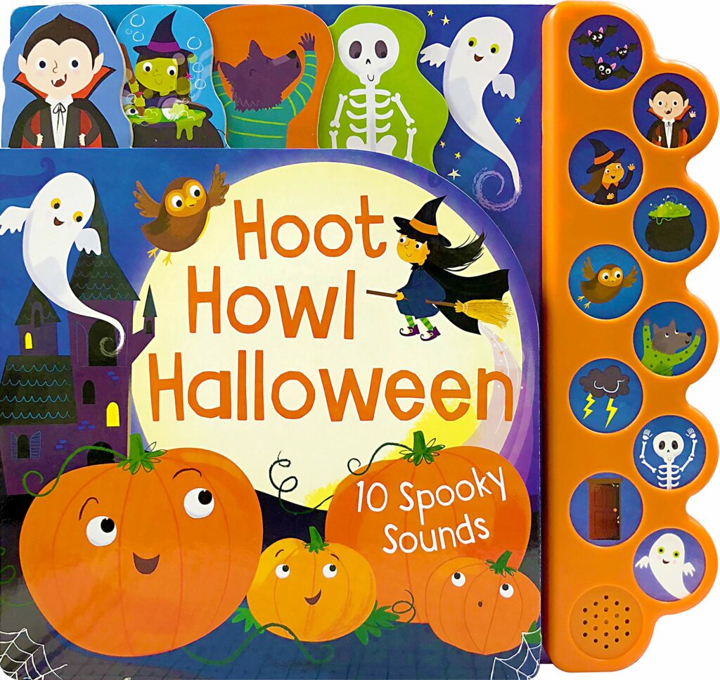 Halloween book for young twins