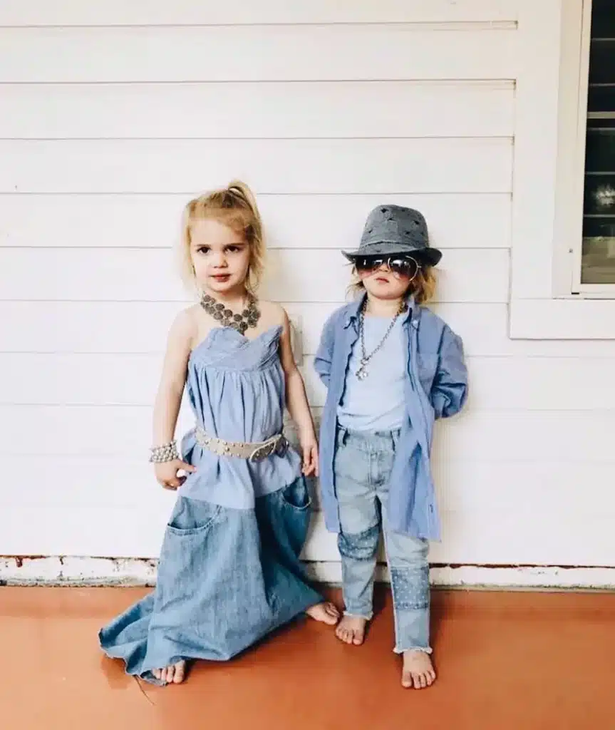 Hollywood Inspired Costumes for Twins