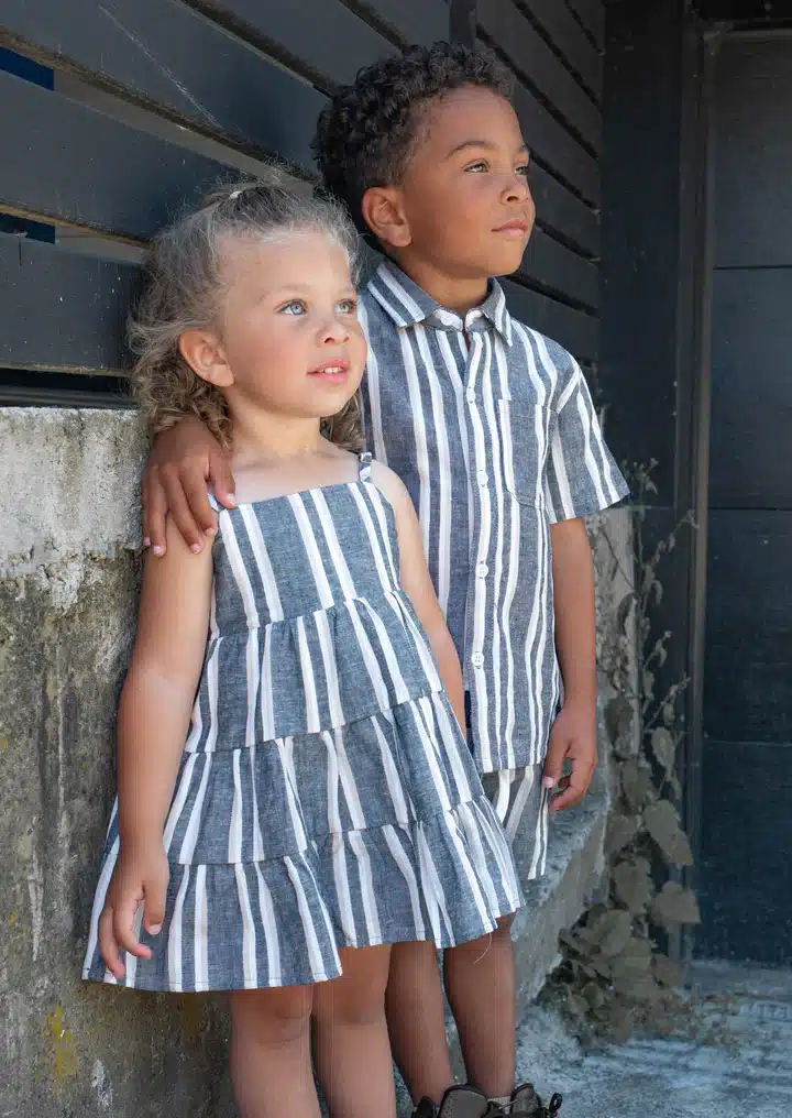 matching boy-girl twin outfits
