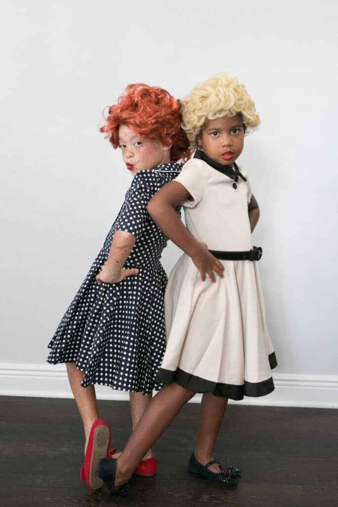 Hollywood Inspired Costumes for Twins