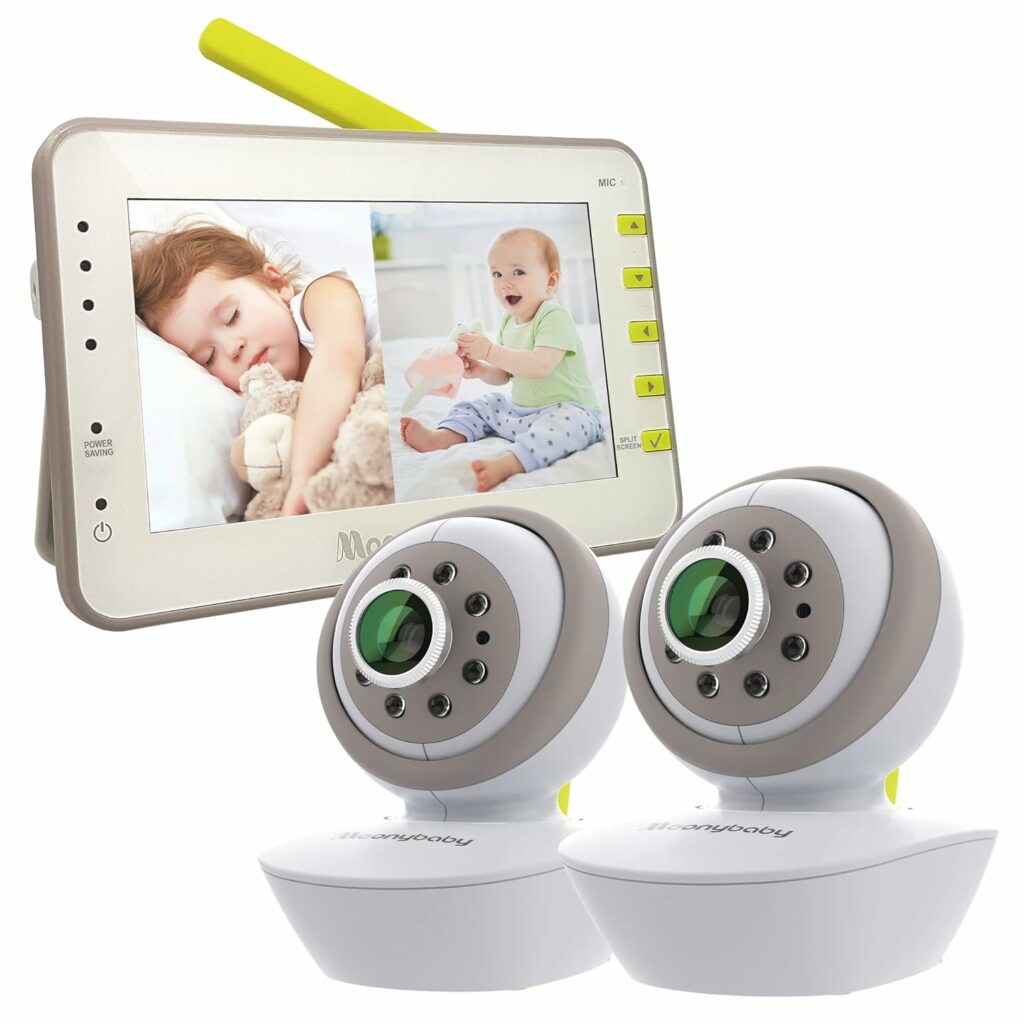 Vava Split View 5 720p Video Baby Monitor With 2 Cameras : Target