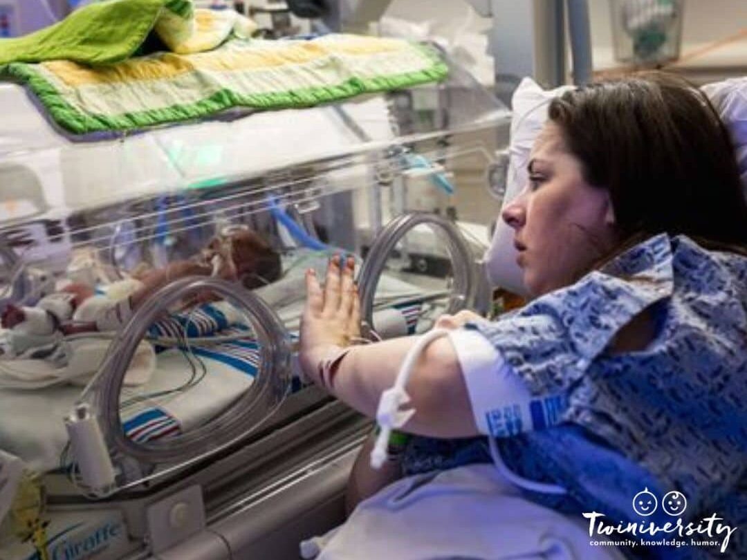 A new mom with NICU stress and anxiety