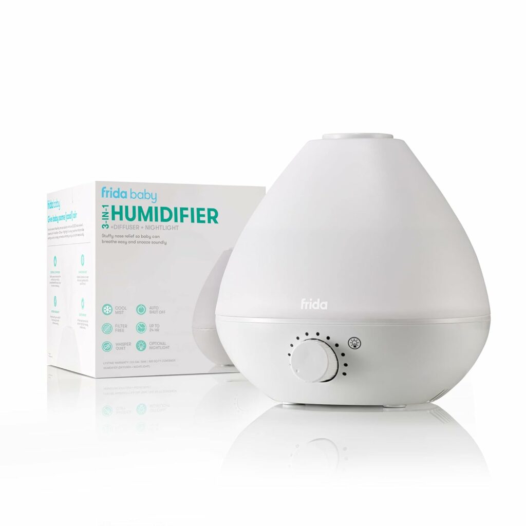 This Frida baby Humidifier is one of the best humidifiers for baby