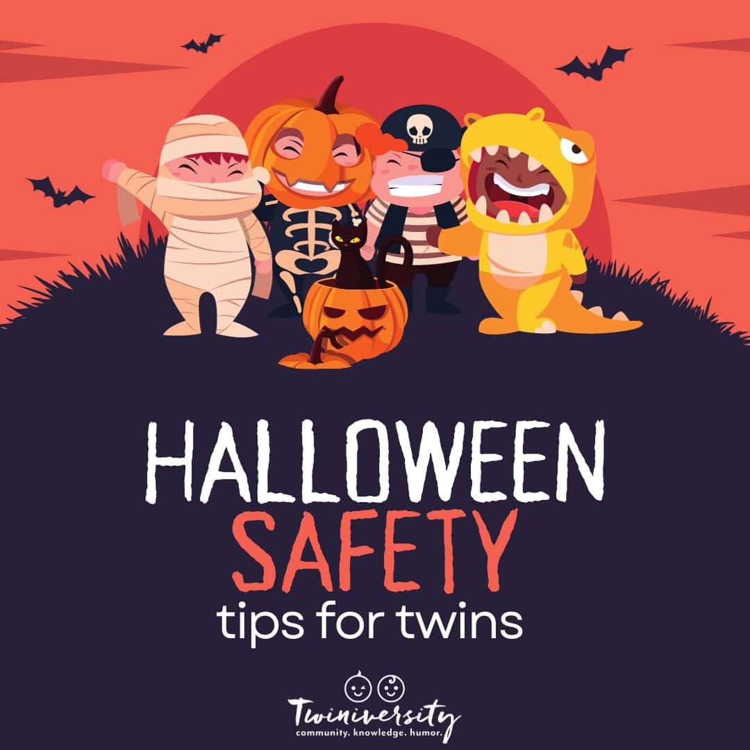 Halloween safety tips for twins