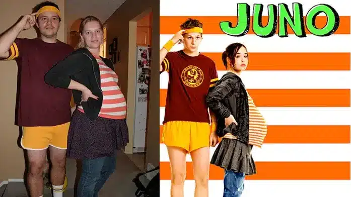 Juno is a great Halloween Costumes for Your Twin Pregnancy 