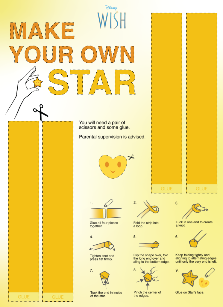 make your own wish star