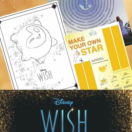 WISH Printable Disney Coloring Pages