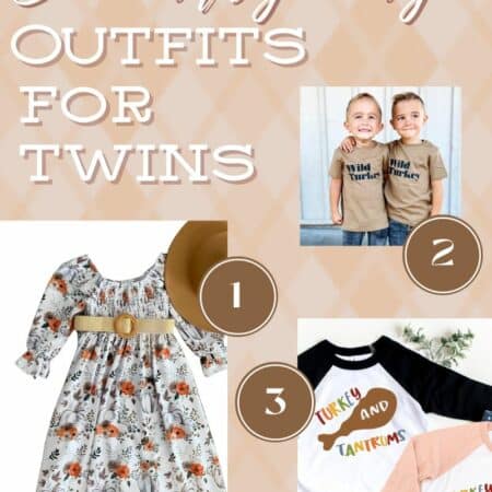 Thanksgiving Outfit Ideas for Twins