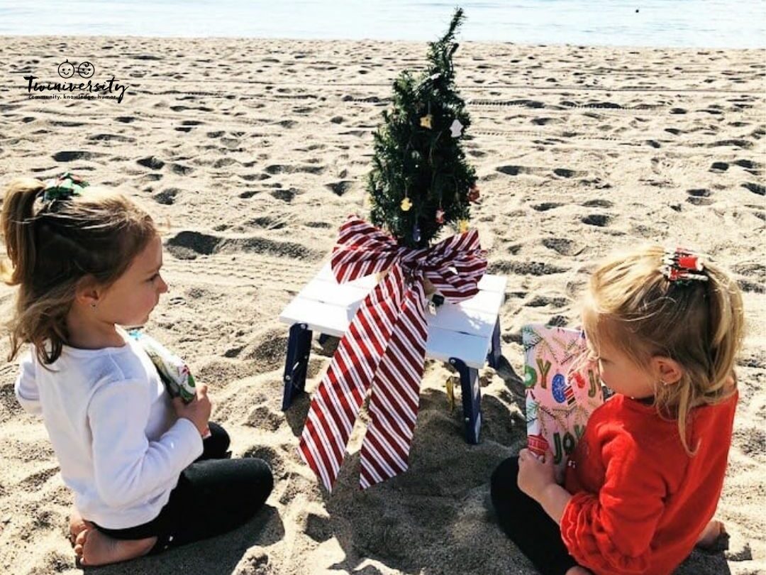 simple Christmas on the beach