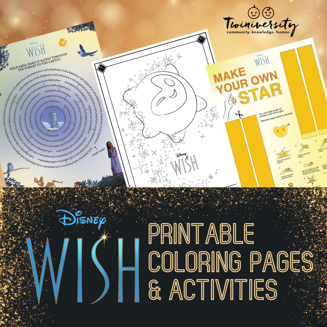 WISH Printable Disney Coloring Pages