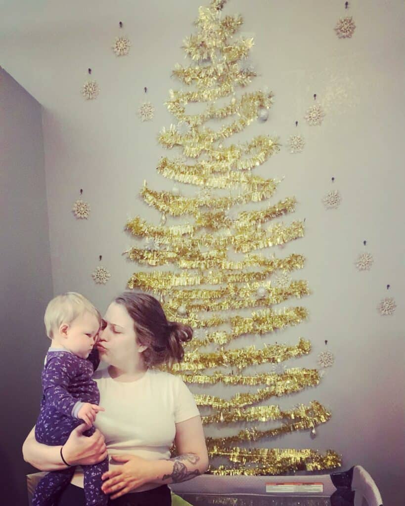 How to Toddler Proof a Christmas Tree: Twins Edition