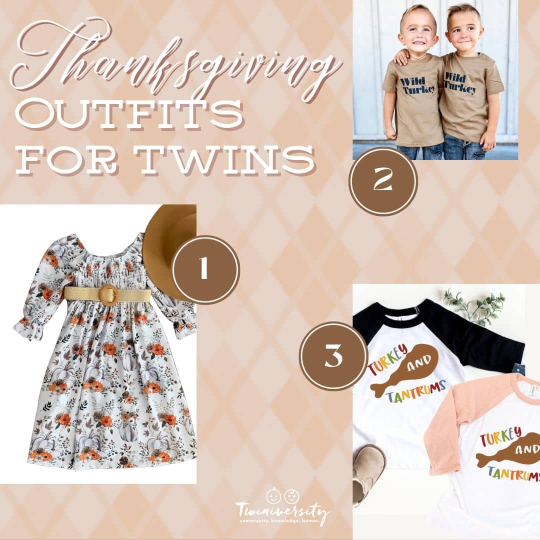 Thanksgiving Outfit Ideas for Twins