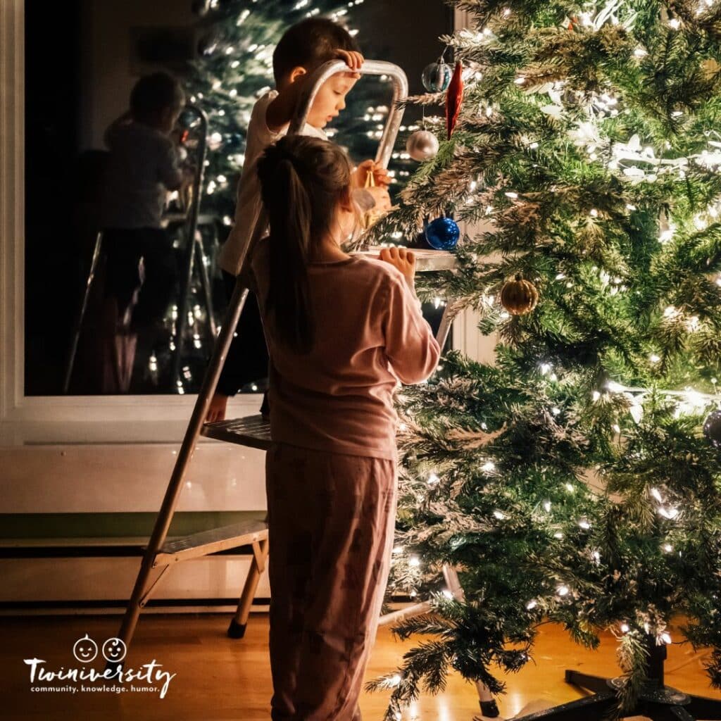 How to toddler proof your Christmas tree