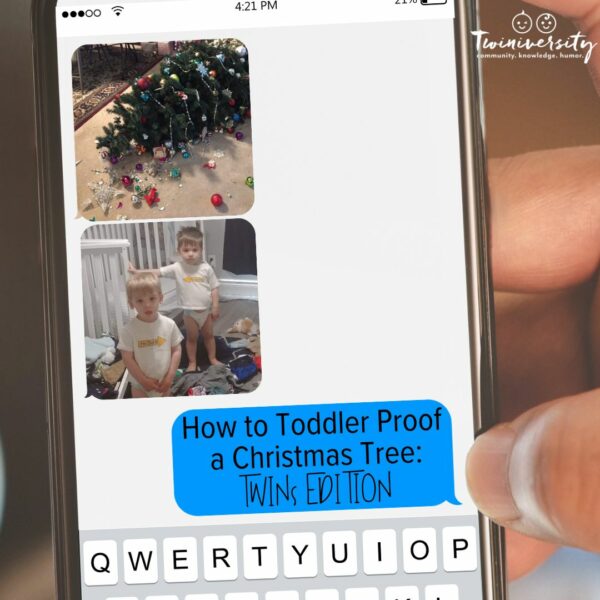 Toddler proof Christmas tree
