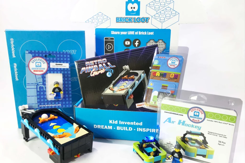 Brick Loot monthly subscription boxes for kids