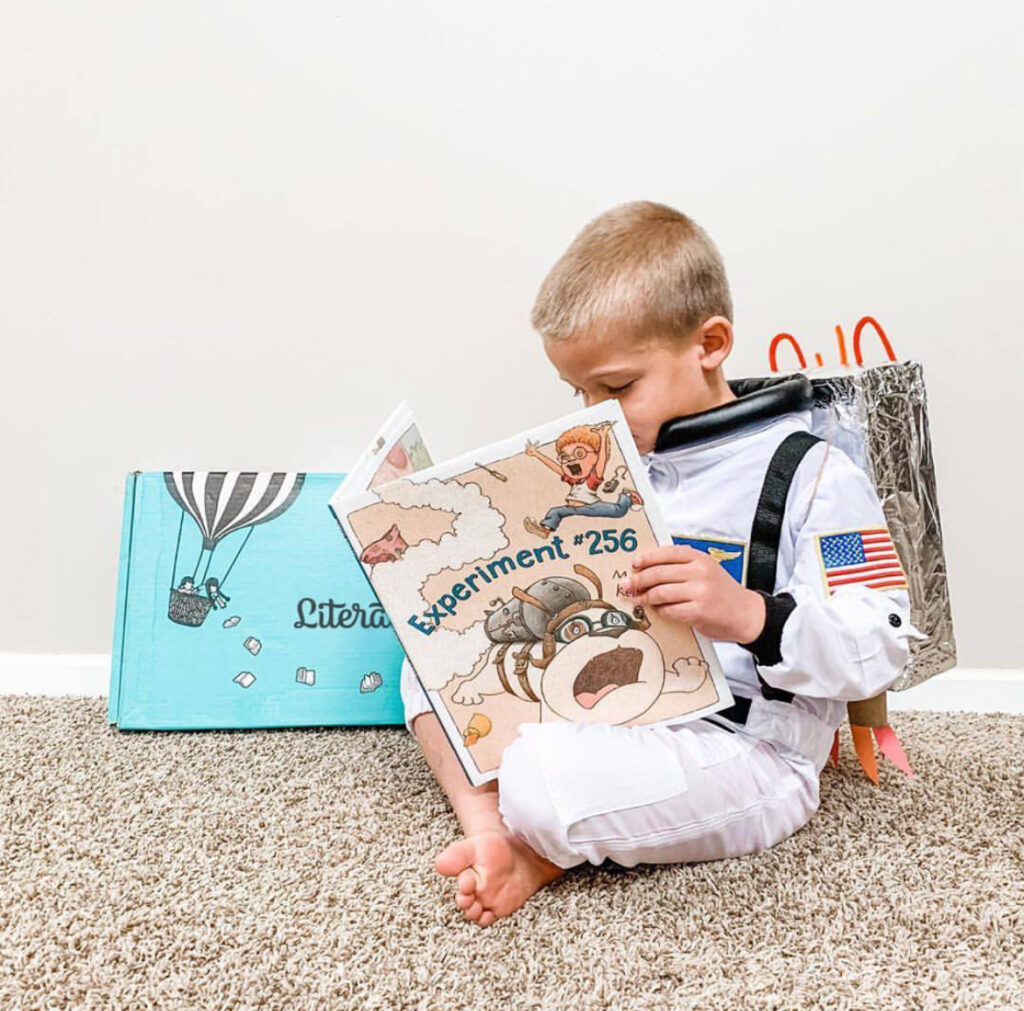 Literati book subscription is a great montly subscription box for kids