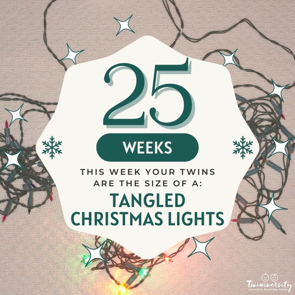 Your fetus is the size of tangled Christmas lights