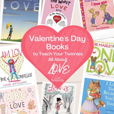 Valentine’s Day Books to Teach Your Twinnies All About Love