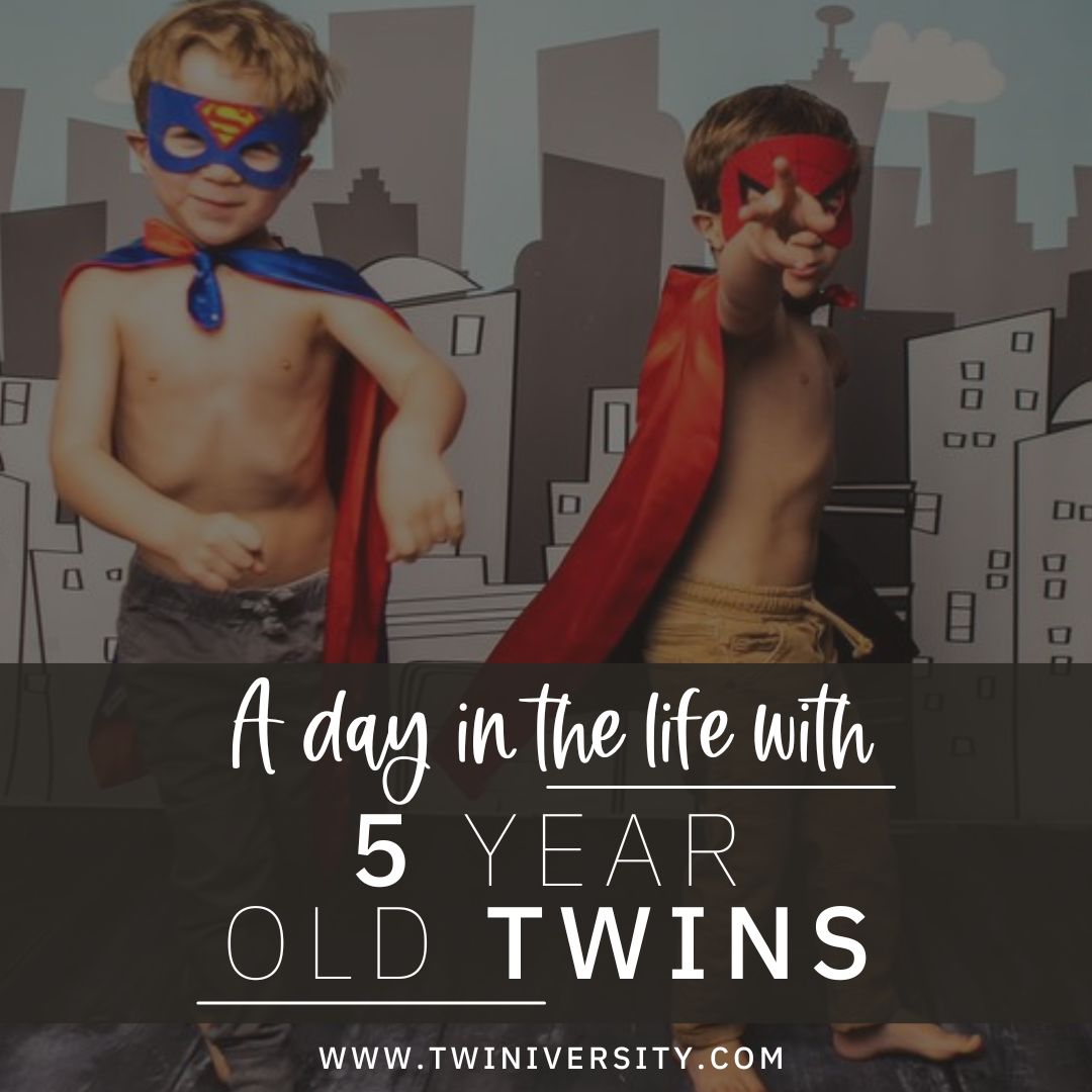 A Day in Life with 5 Year Old Twins