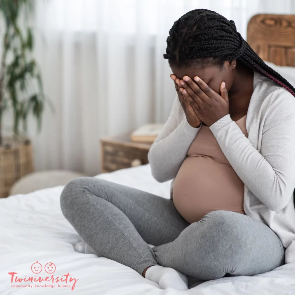 Twin pregnancy is often a twin mom struggle.