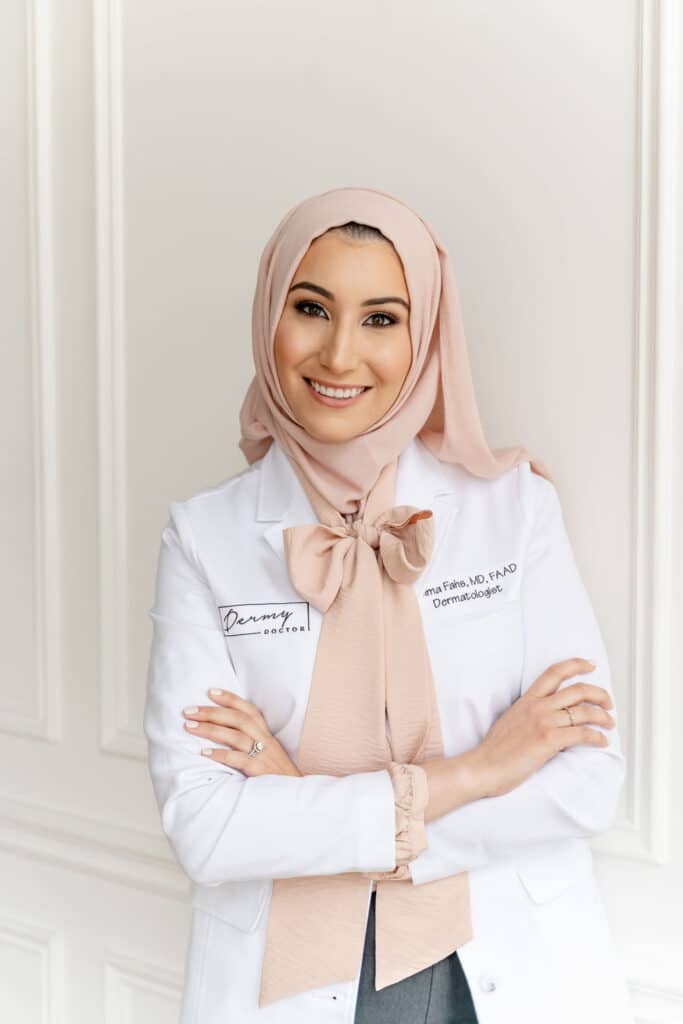 Dr. Fatima Fahs MD AKA The Dermy Doctor talks about Postpartum Hair Loss. 