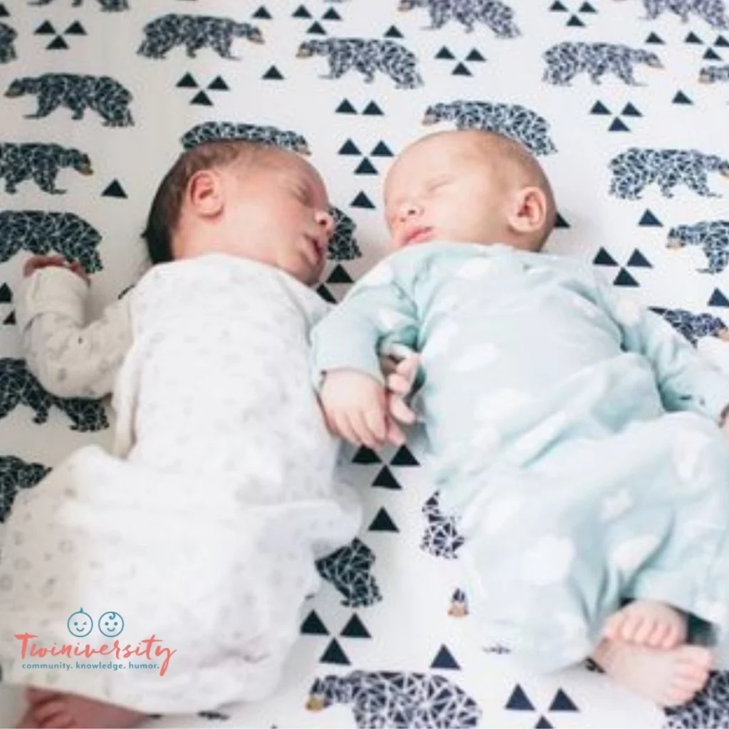 How far apart were your twins born?
