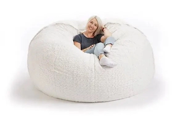 A bean bag is a great alternative to a twin breastfeeding chair