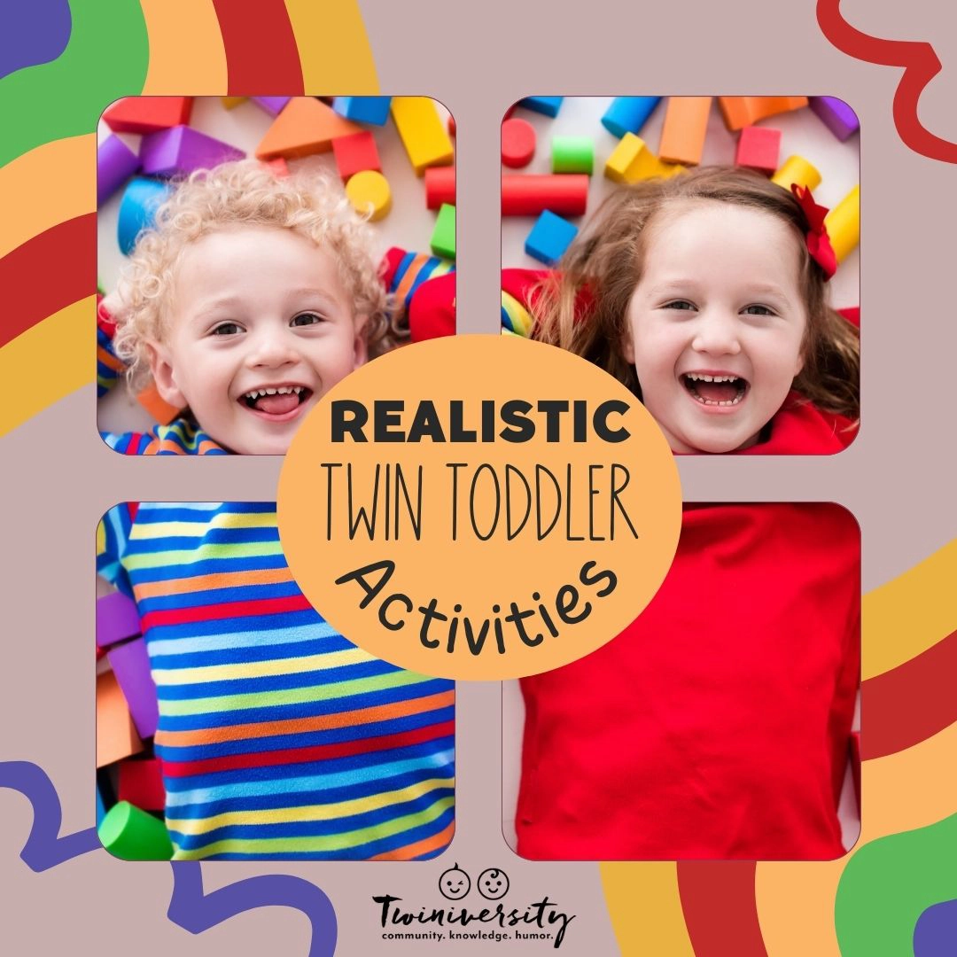 Realistic Twin Toddler Activities