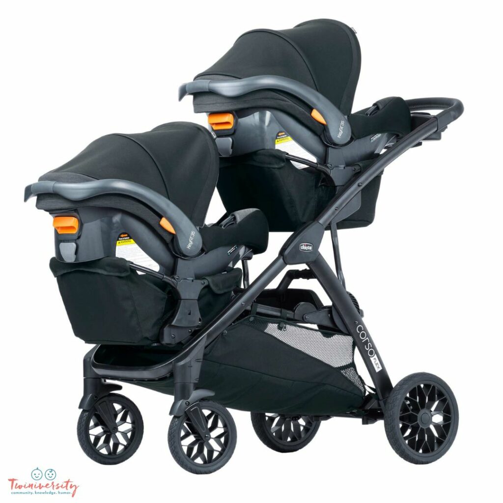 The Chicco Corso Flex Twins Bundle