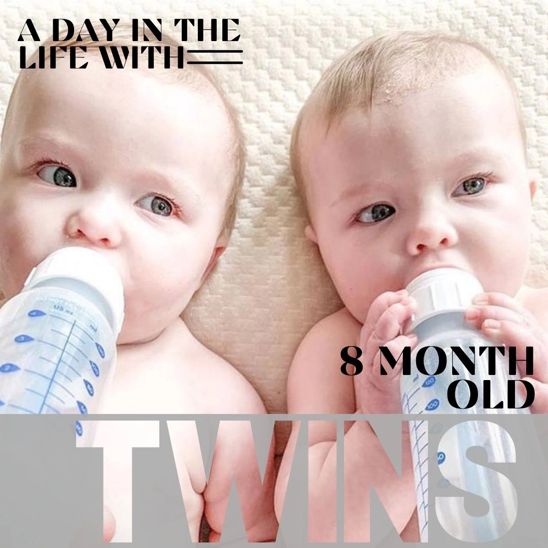 A Day in Life with 8 Month Old Twins