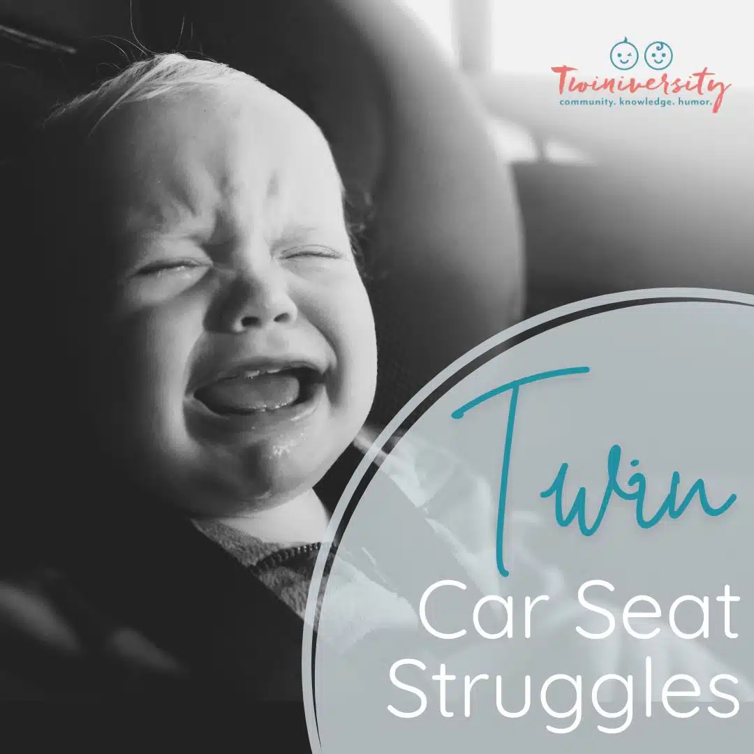 Twin Car Seat Struggles