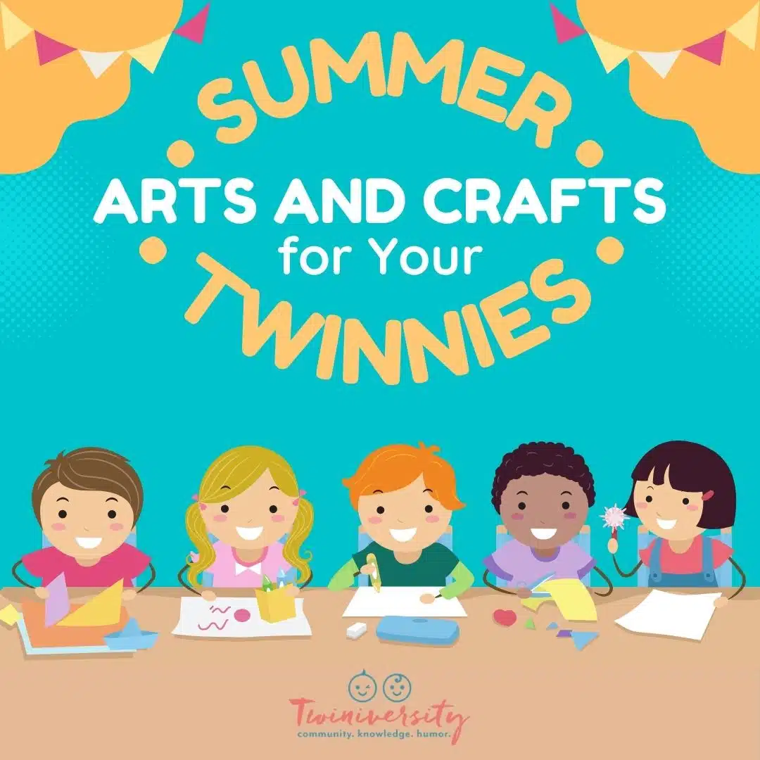 Summer Arts and Crafts for your Twinnies