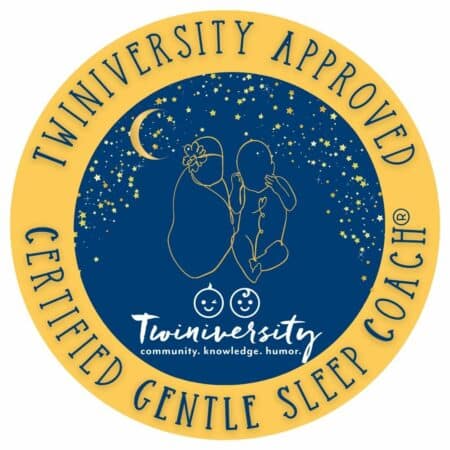 Twiniversity Approved Certified Gentle Sleep Coach Badge